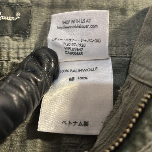 Eddie Bauer Khaki Green Mini Skirt Size 10 - Picture 9 of 9